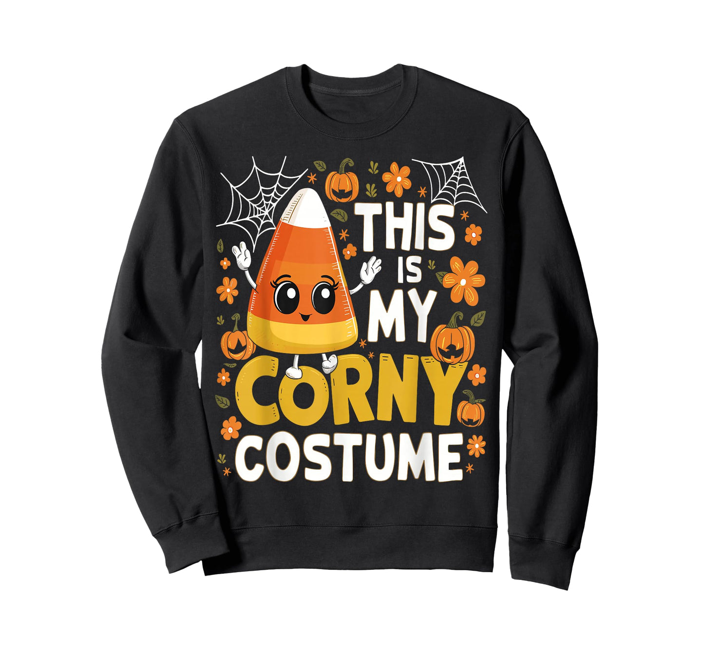 This Is My Corny Costume Funny Candy Corn Halloween T-Shirt
