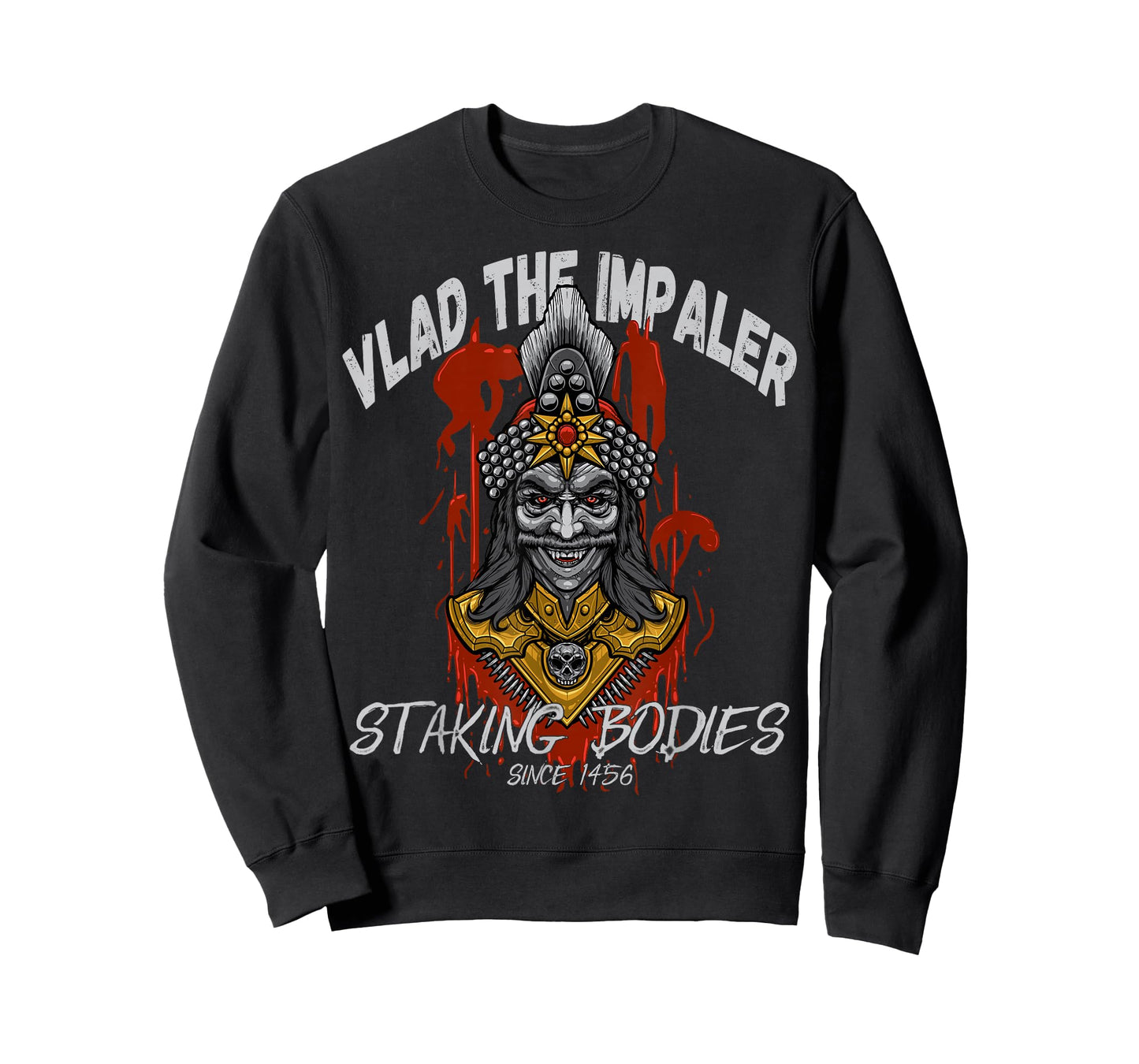 Vlad The Impaler Staking & Stacking Bodies! Vlad III Dracula T-Shirt