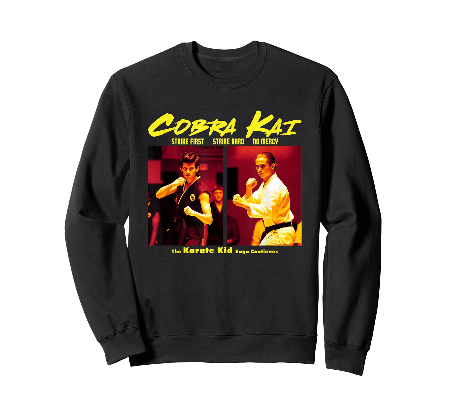 Cobra Kai The Saga Continues Poster T-Shirt
