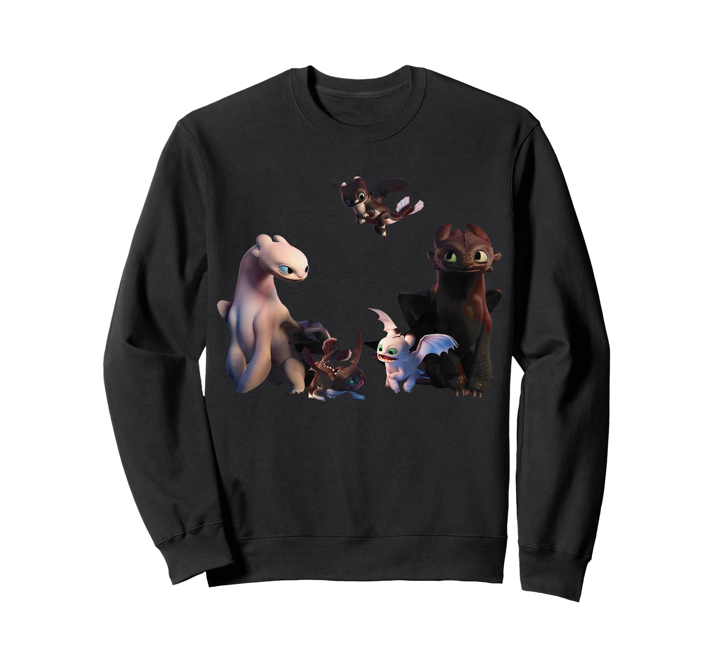 How to Train Your Dragon 3 Night Fury Family T-Shirt