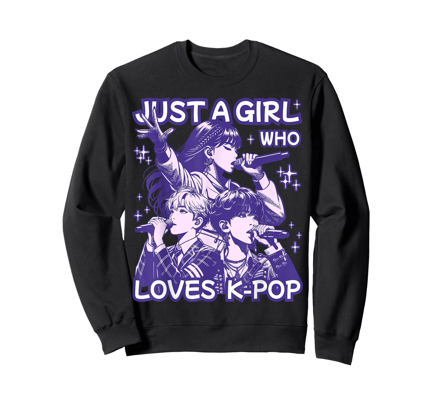 Just A Girl Who Loves K-Pop Korean Culture K pop Music Lover T-Shirt