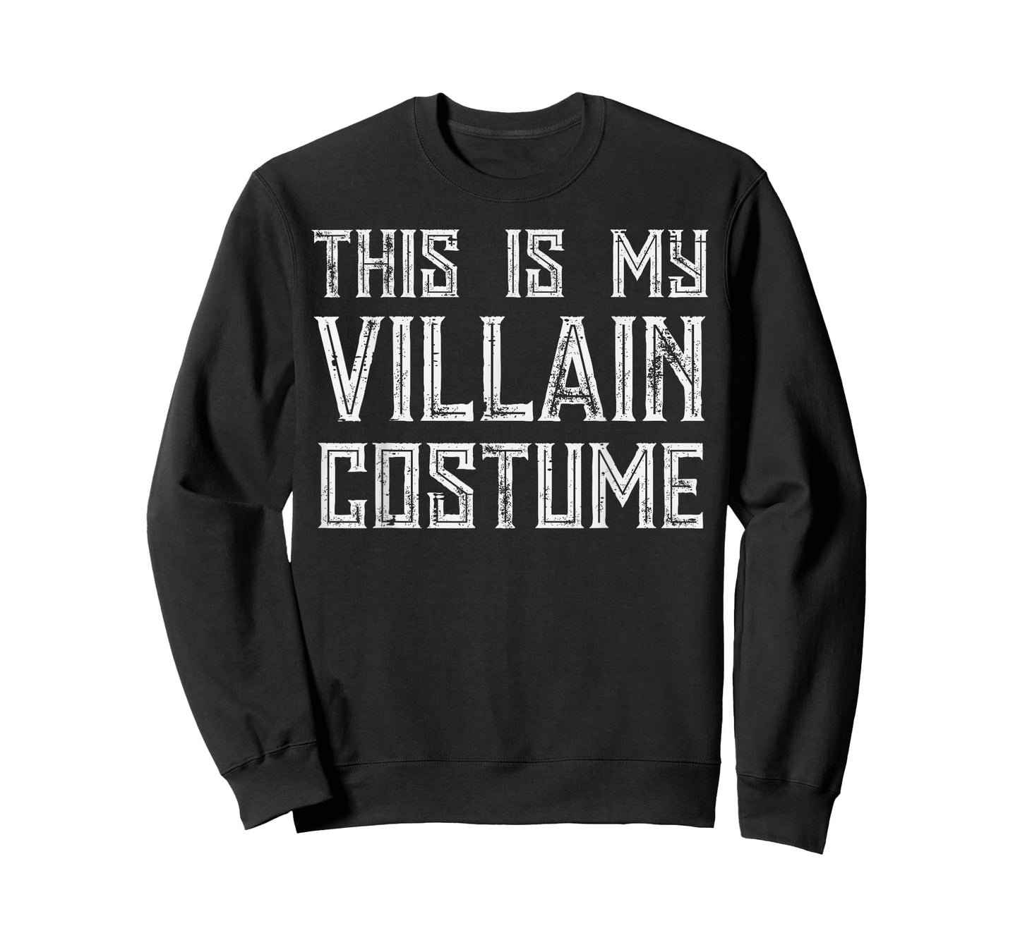 Halloween This is My Villain Costume Funny Men Women Kids T-Shirt