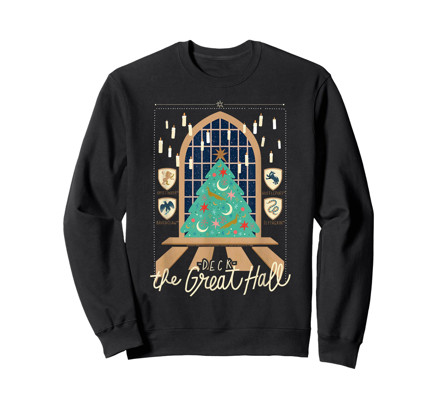 Harry Potter deck The Great Hall for Christmas T-Shirt