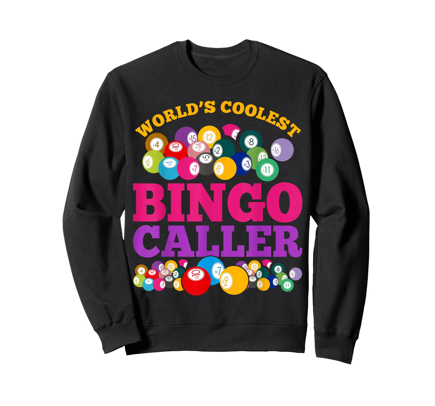 Bingo Winner Lottery Bingo Player Gift Unisex-Adults Bingo T-Shirt Black Small Modern Classic Bingo-Themed Design
