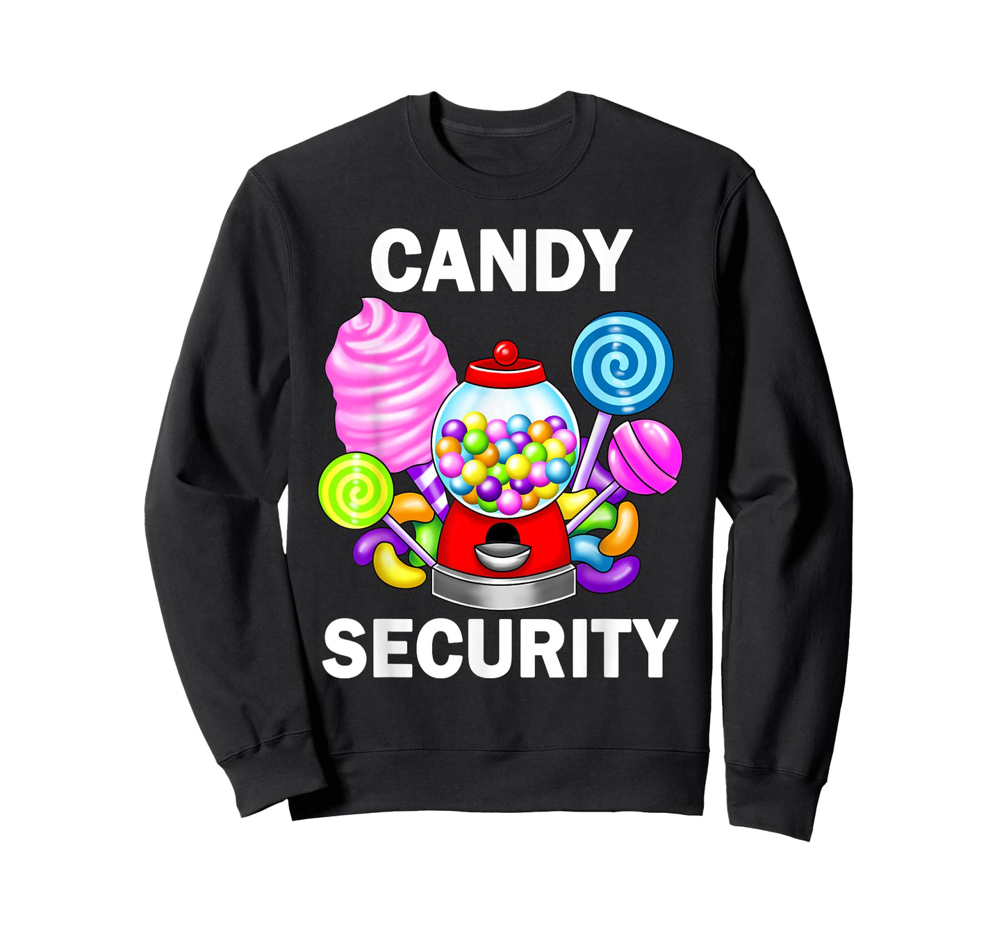 Candy Security Gumball Machine Lollipop Sweets Lover T-Shirt