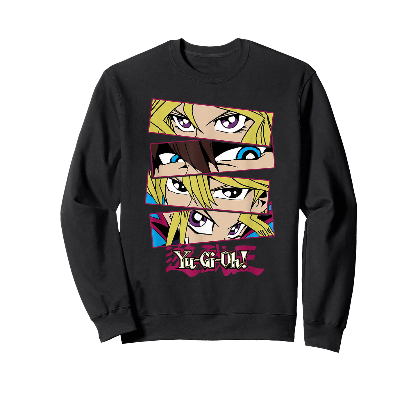 Yu-Gi-Oh! Duel Monsters Character Eyes Colorful Anime T-Shirt