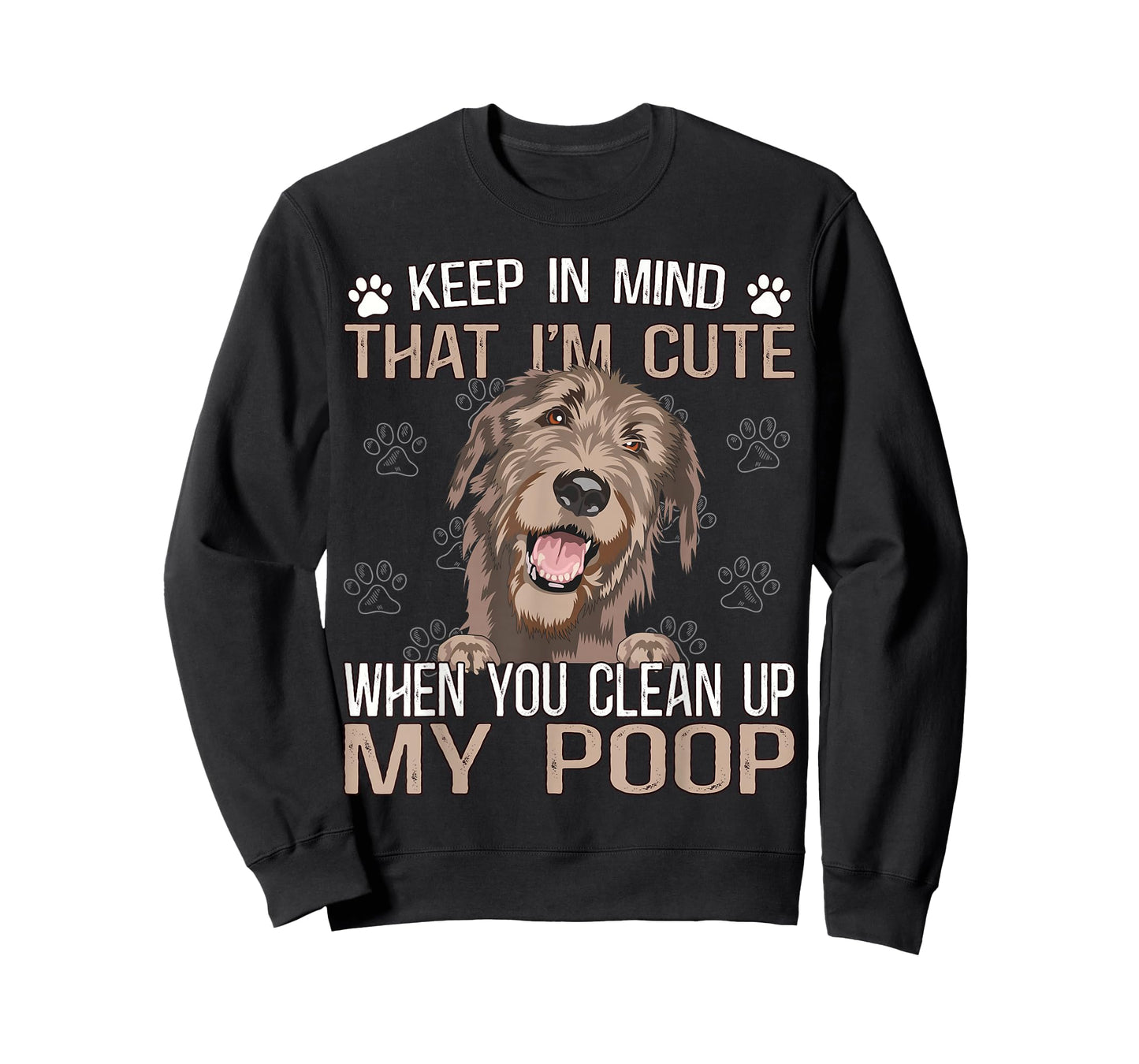 Irish Dog Puppies Outfit Sayings Irish Wolfhound T-Shirt