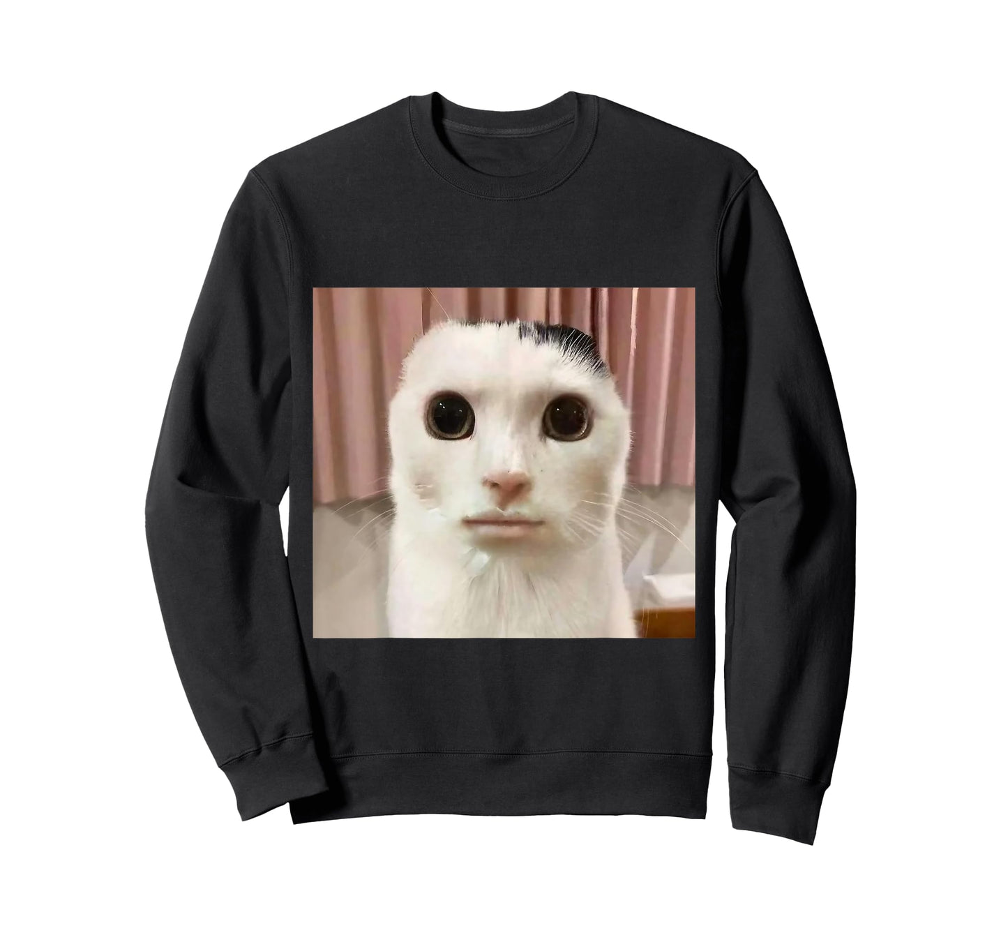 Goofy Ahh Cat Meme Dank Cursed Weirdcore Funny Cat Meme T-Shirt for Men Women Kids