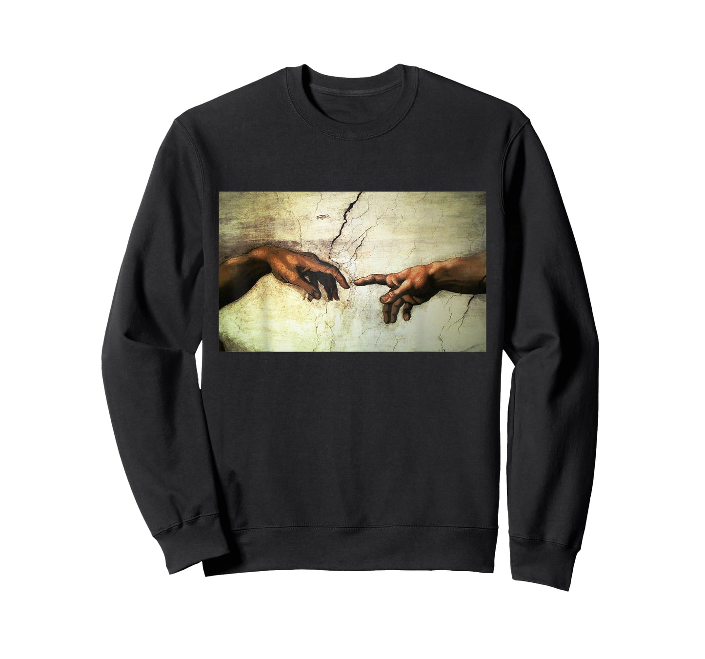 MichelAngelo - creation of Adam - vintage art T-Shirt