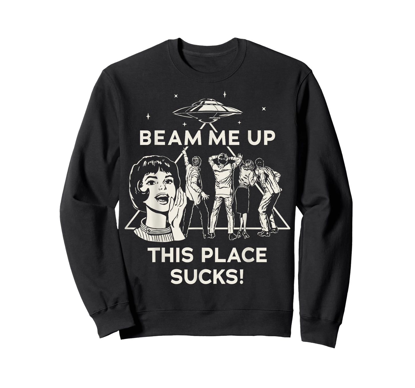 Stranger Things Season 5 Beam Me Up This Place Sucks! T-Shirt