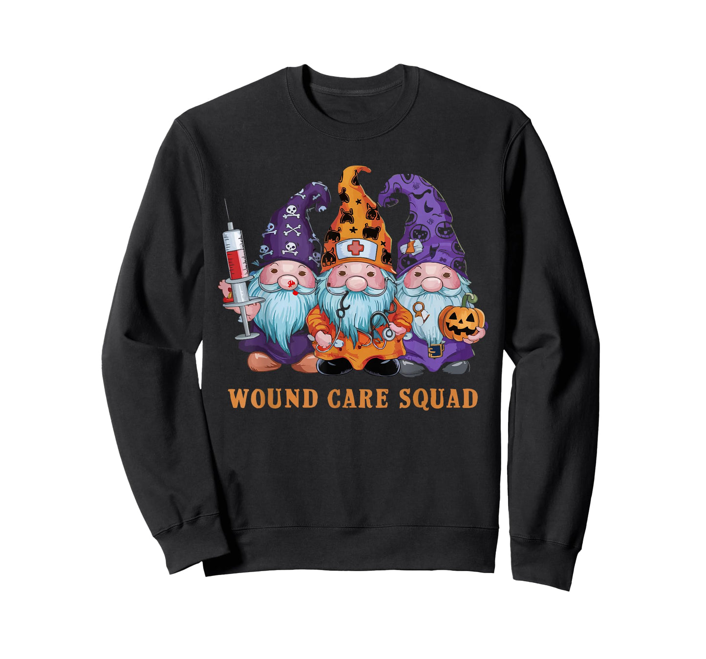 Halloween Wound Care Nurse Spooky Nursing Trick Or Treat T-Shirt