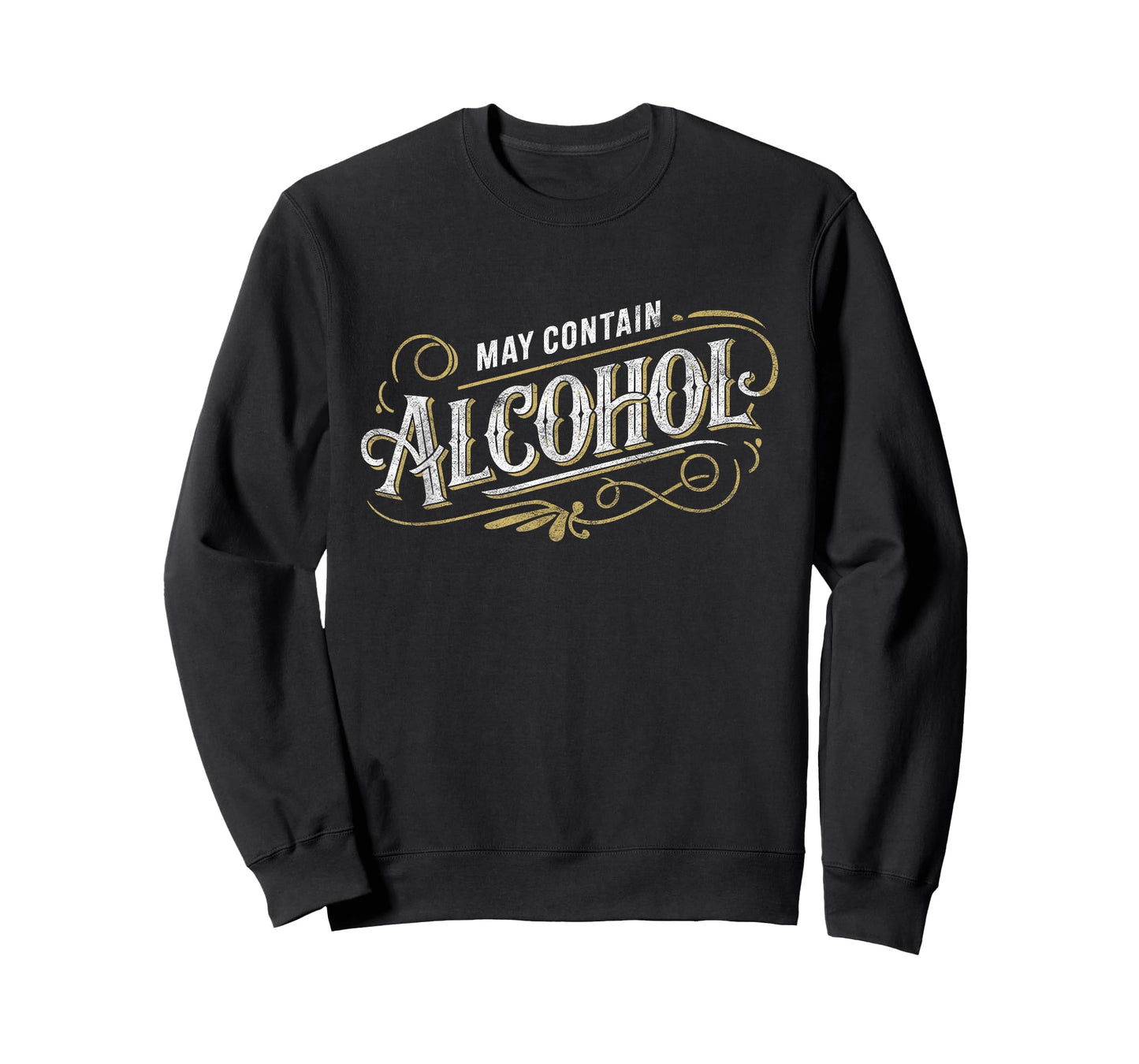 May Contain Alcohol Classic Party Humor T-Shirt