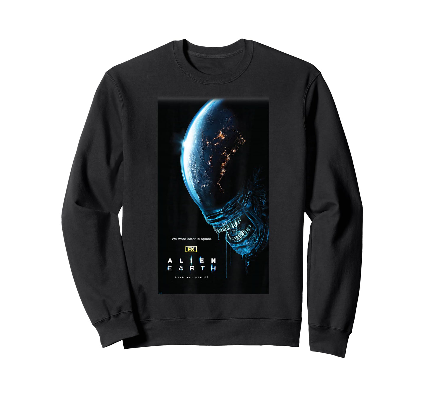Alien: Earth FX Series Xenomorph & Logo Official Poster Art T-Shirt
