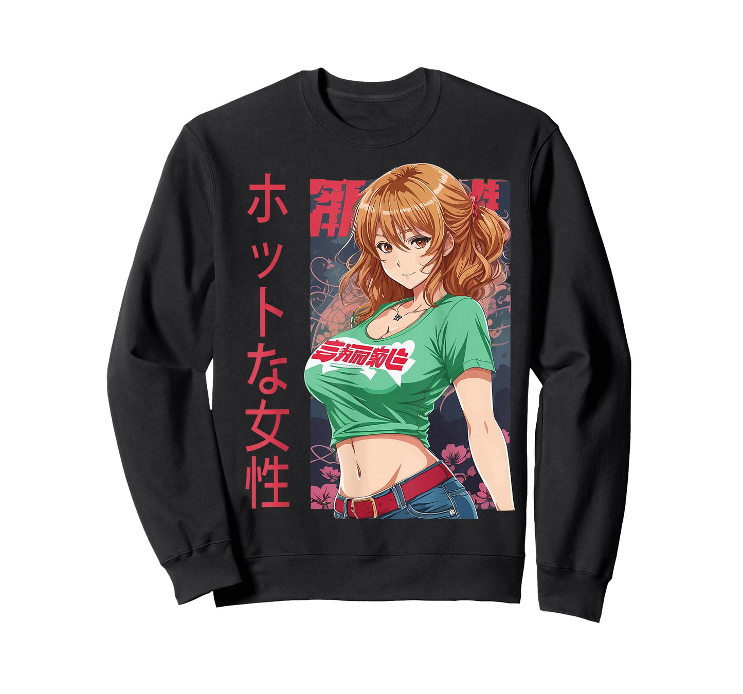 Anime Girl Kawaii Waifu Aesthetic Japanese T-Shirt