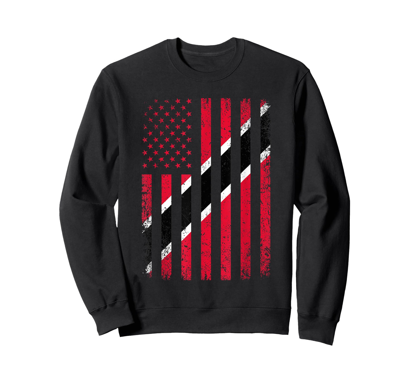 Trinidad Tobago Flag 4th of July USA Trinidad & Tobago Flag T-Shirt for Women Kids Men