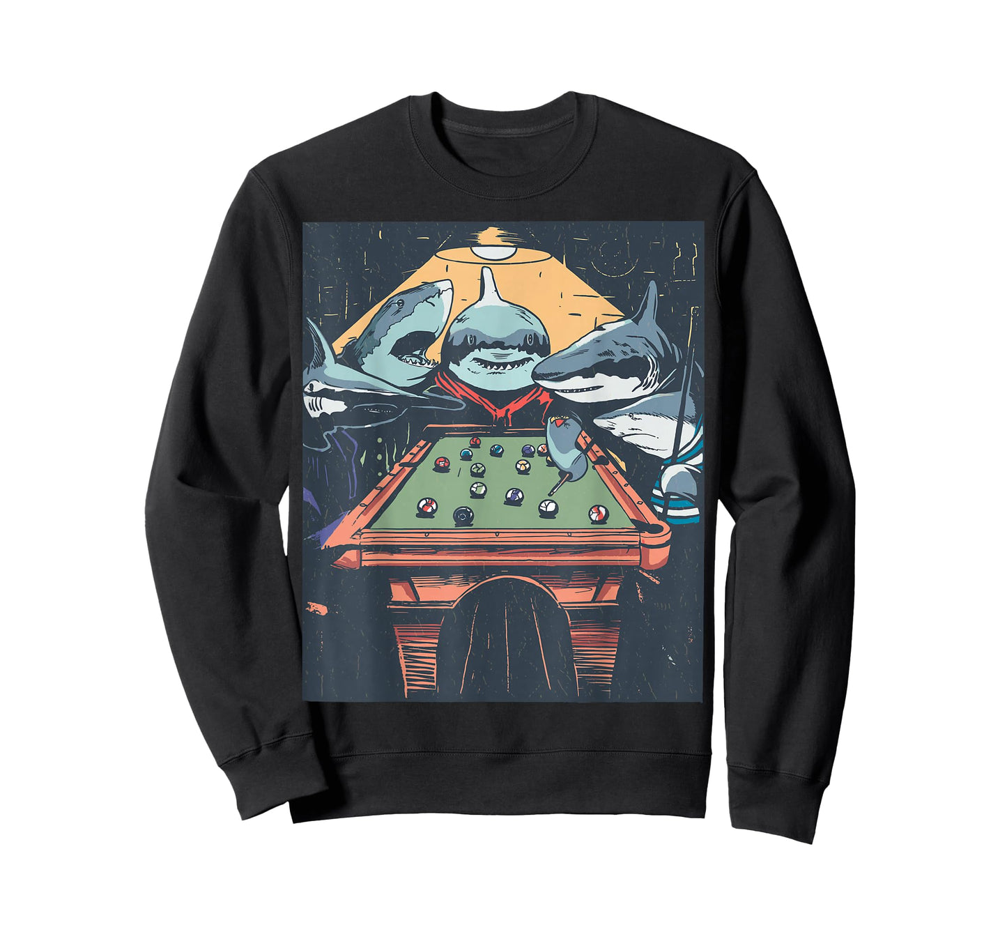 Sharky Billiards Crew - Pool Sharks T-Shirt