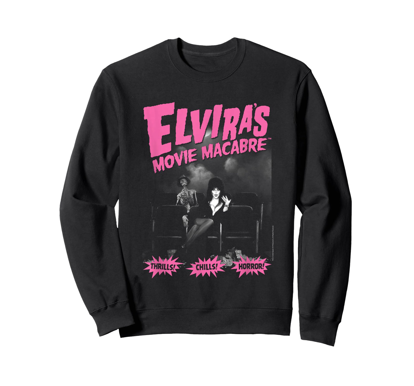Elvira, Mistress of The Dark Movie Macabre T-Shirt Small