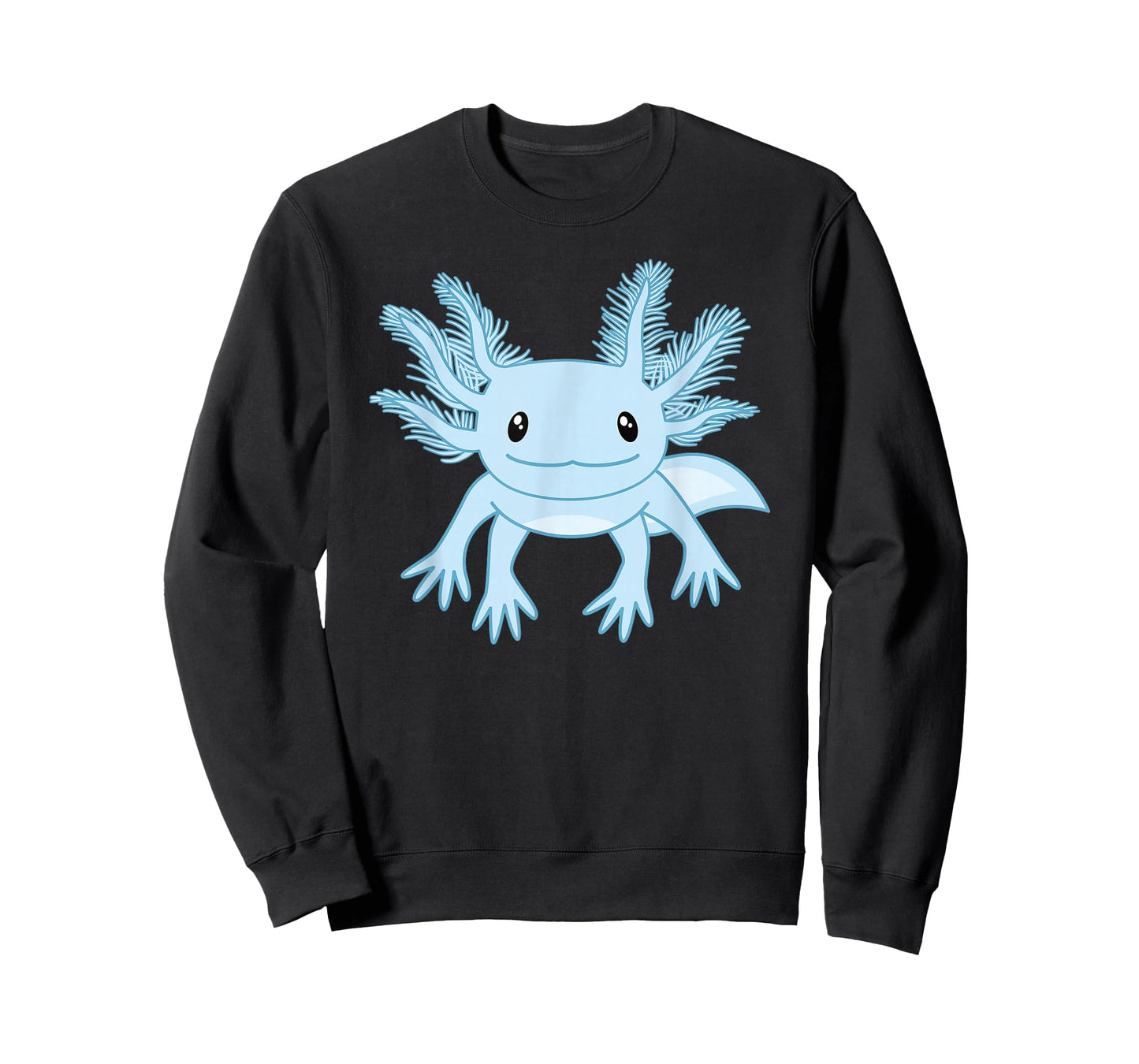 Blue Axolotl Funny Kawaii Axolotl Lover Men Women Kids T-Shirt