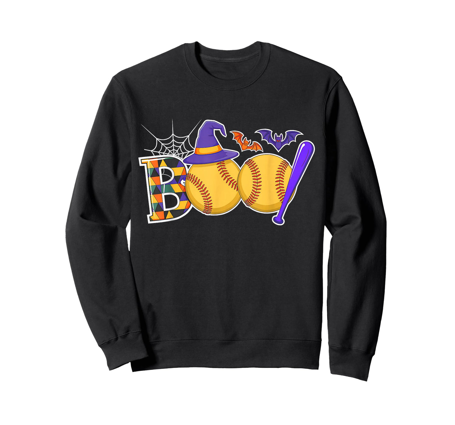 Softball Boo Creepy Halloween Costume Pumpkin Softball Lover T-Shirt
