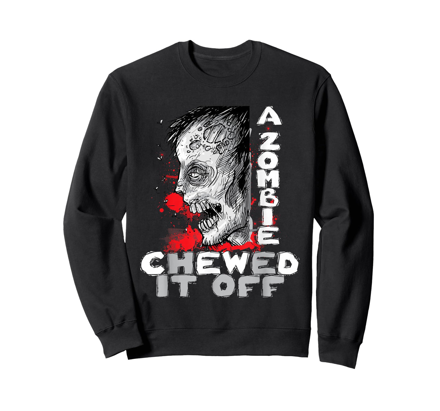 A Zombie Chewed It Off - Handicap Leg Amputee Amputation T-Shirt
