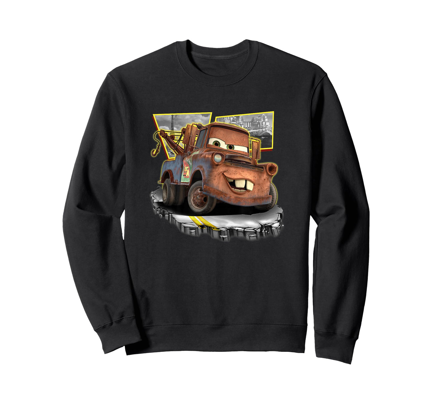 Disney Pixar Cars 2 Tow Mater Grand Prix Vintage Shots T-Shirt