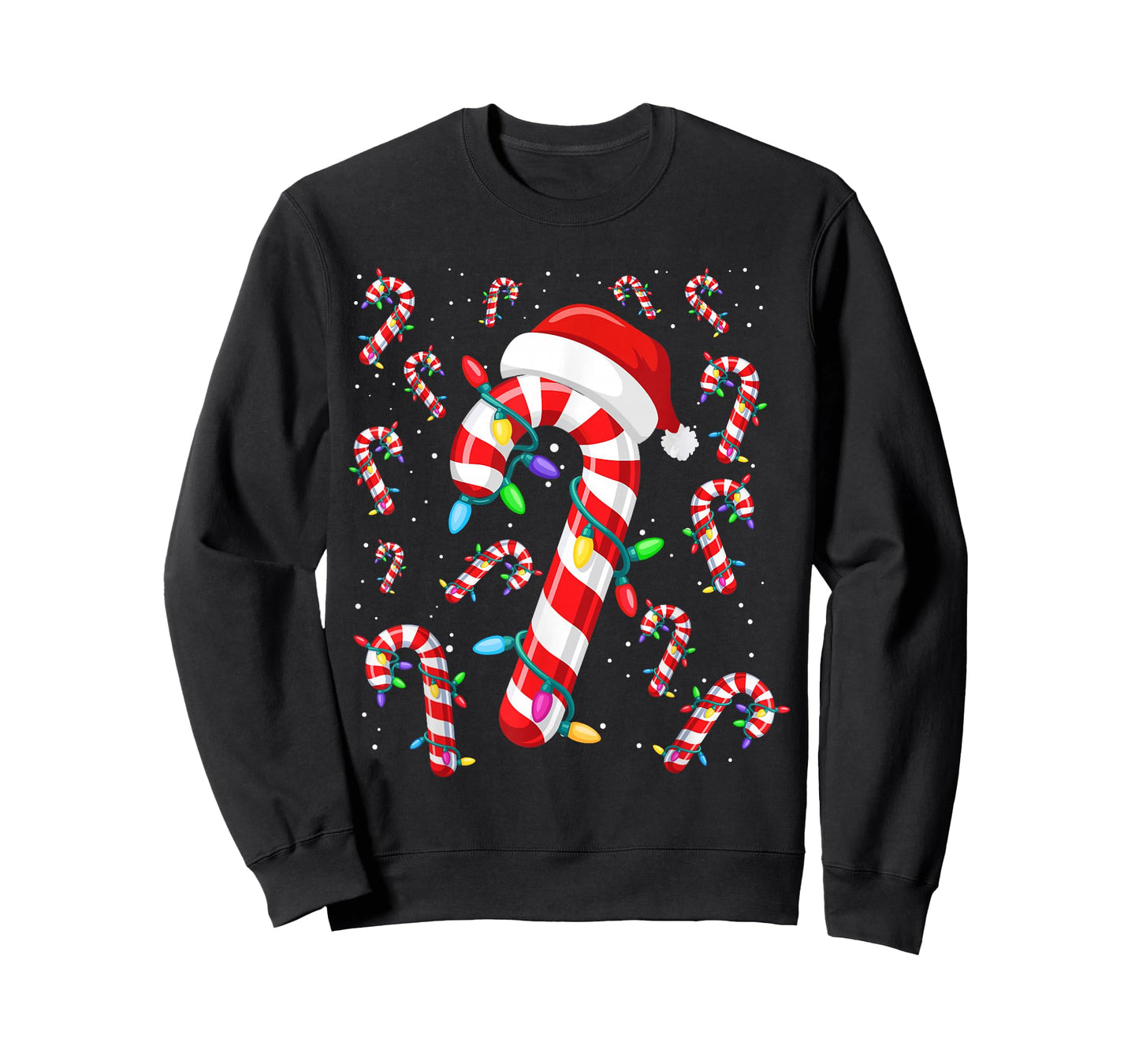 Candy Canes Christmas T-Shirt