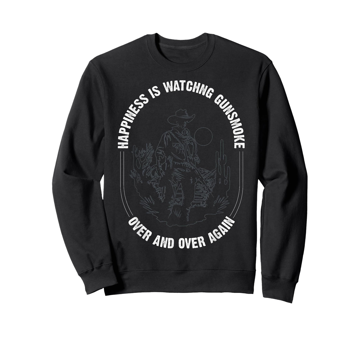 Cowboy - Gunsmoke Over And Over Again T-Shirt