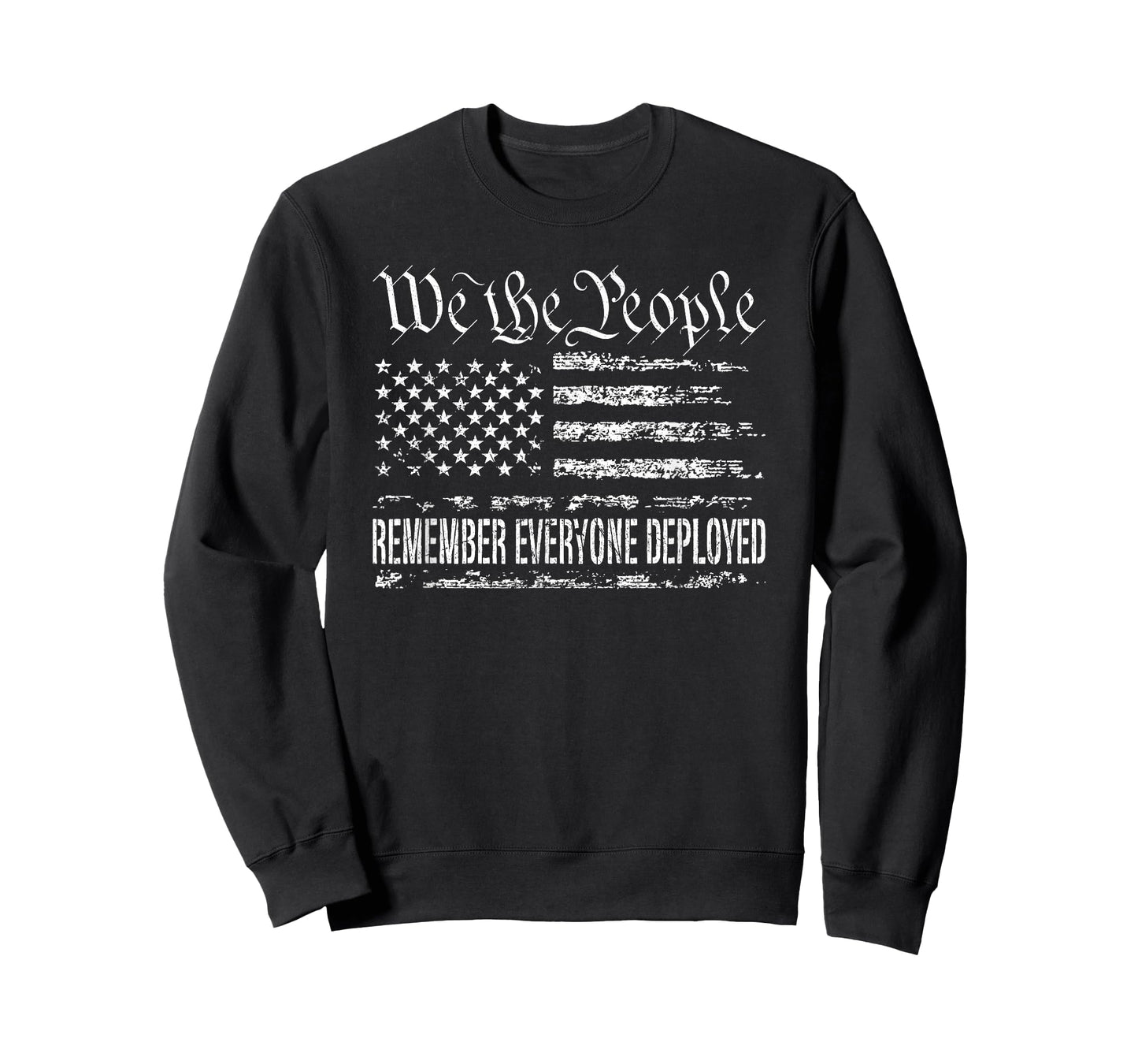 We the People Remember Everyone Deployed RED T-Shirt