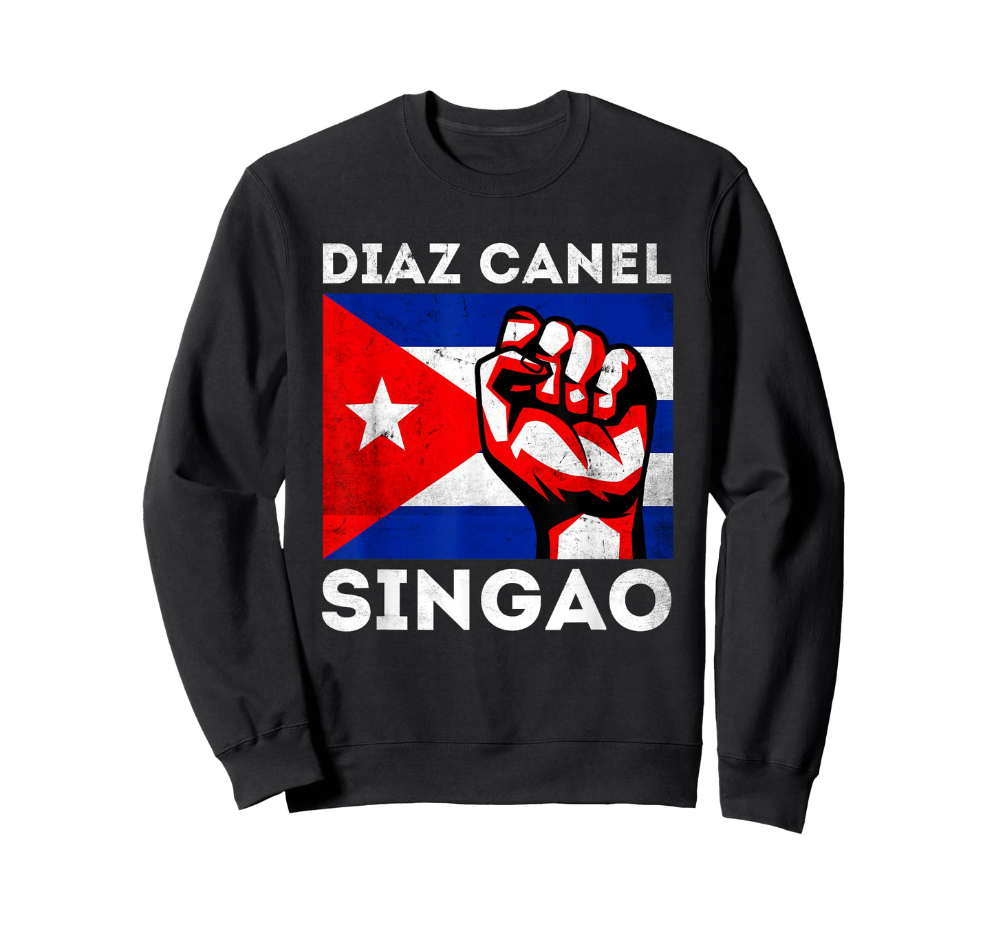Diaz Canel Singao Sos Cuba Flag Free Cuba T-Shirt