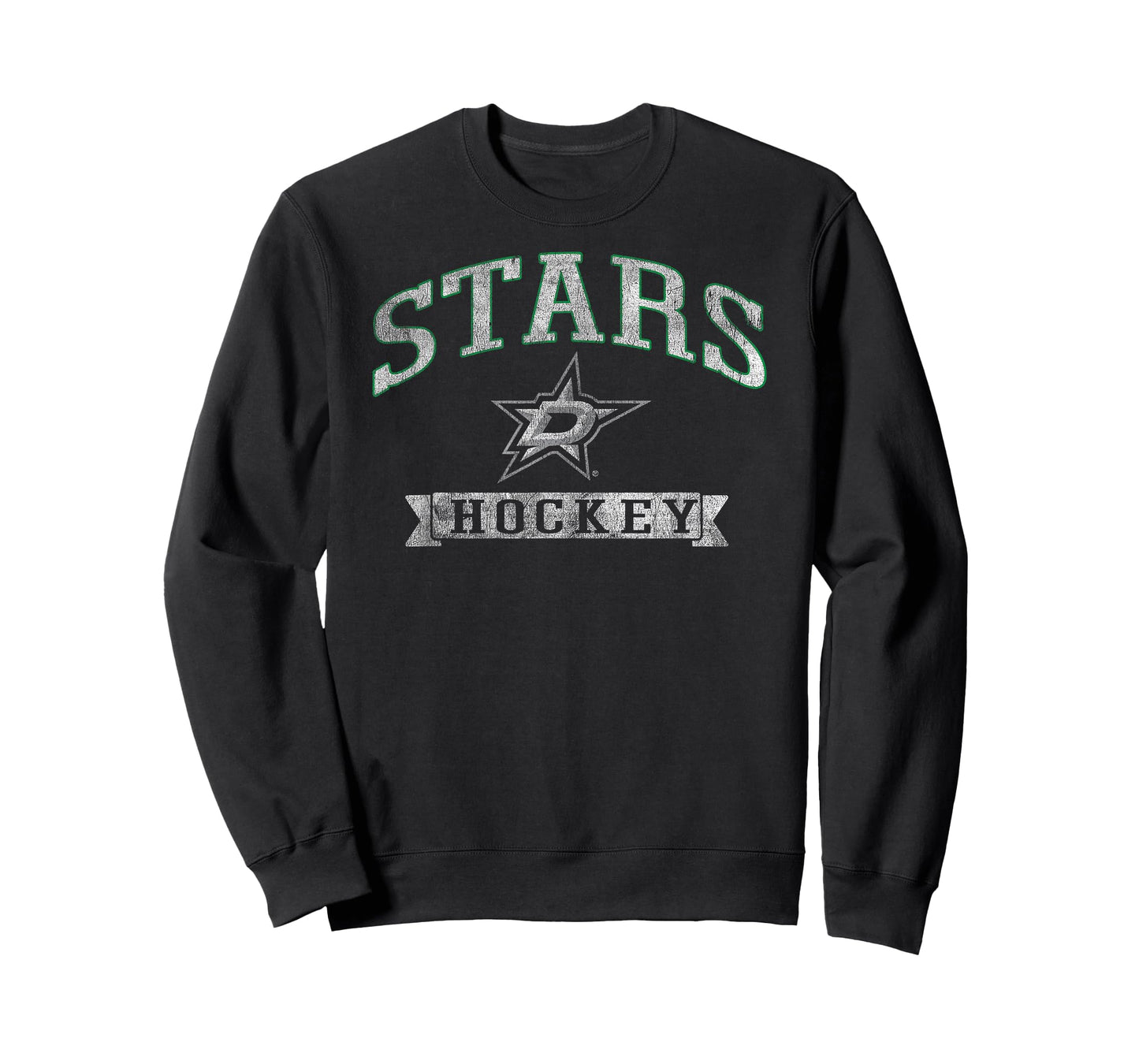 Dallas Stars Vintage Hockey Black Officially Licensed T-Shirt