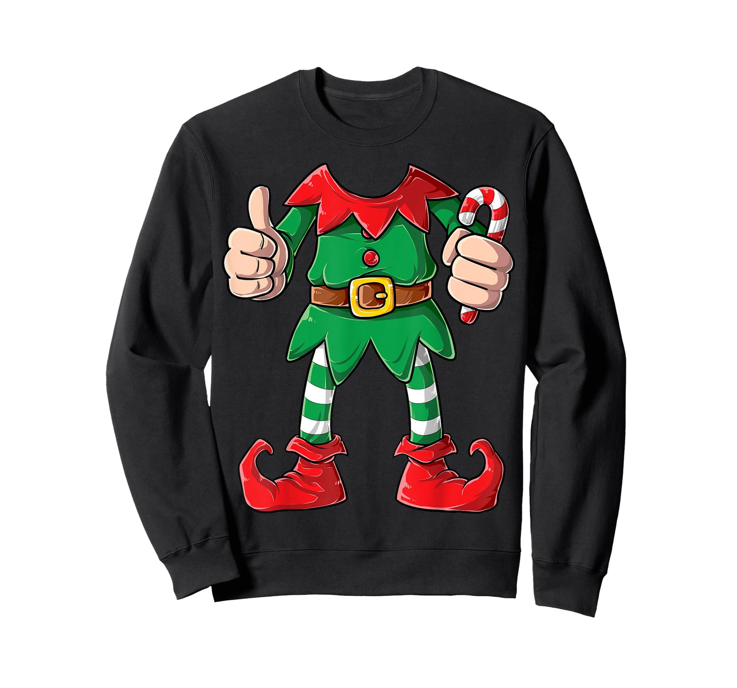 Elf Costume Christmas Elves Boys Girls Funny Xmas Holiday T-Shirt