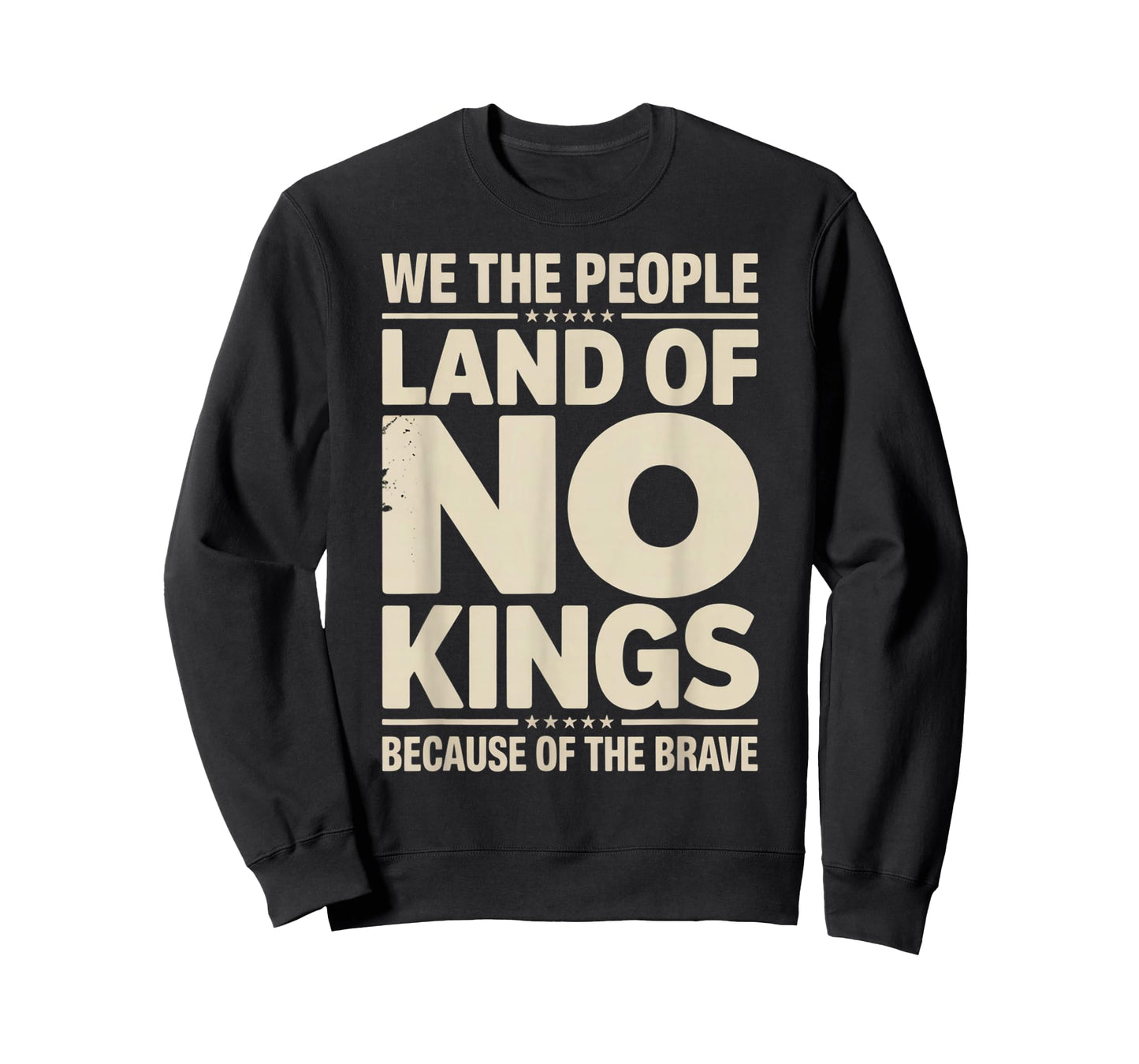 America Vintage No Kings Day Because of The Brave T-Shirt