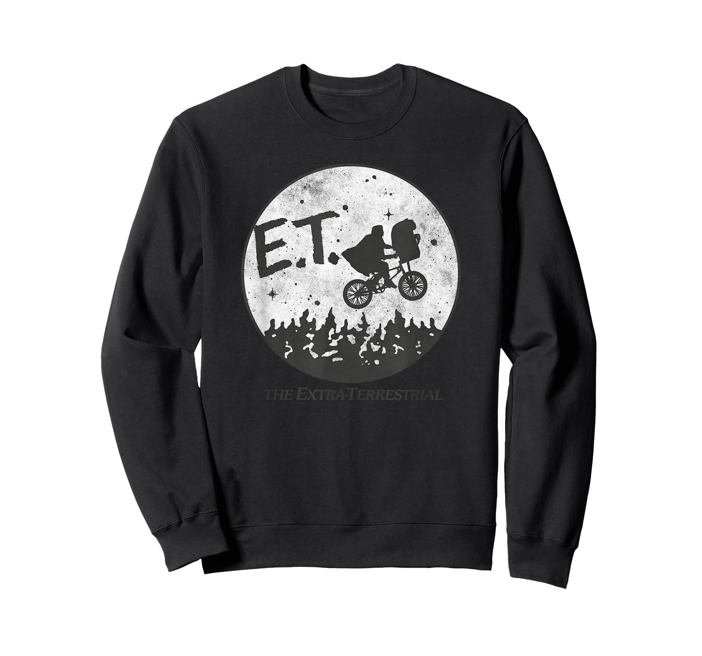 E.T. The Extra-Terrestrial Classic Flying Bike Poster T-Shirt