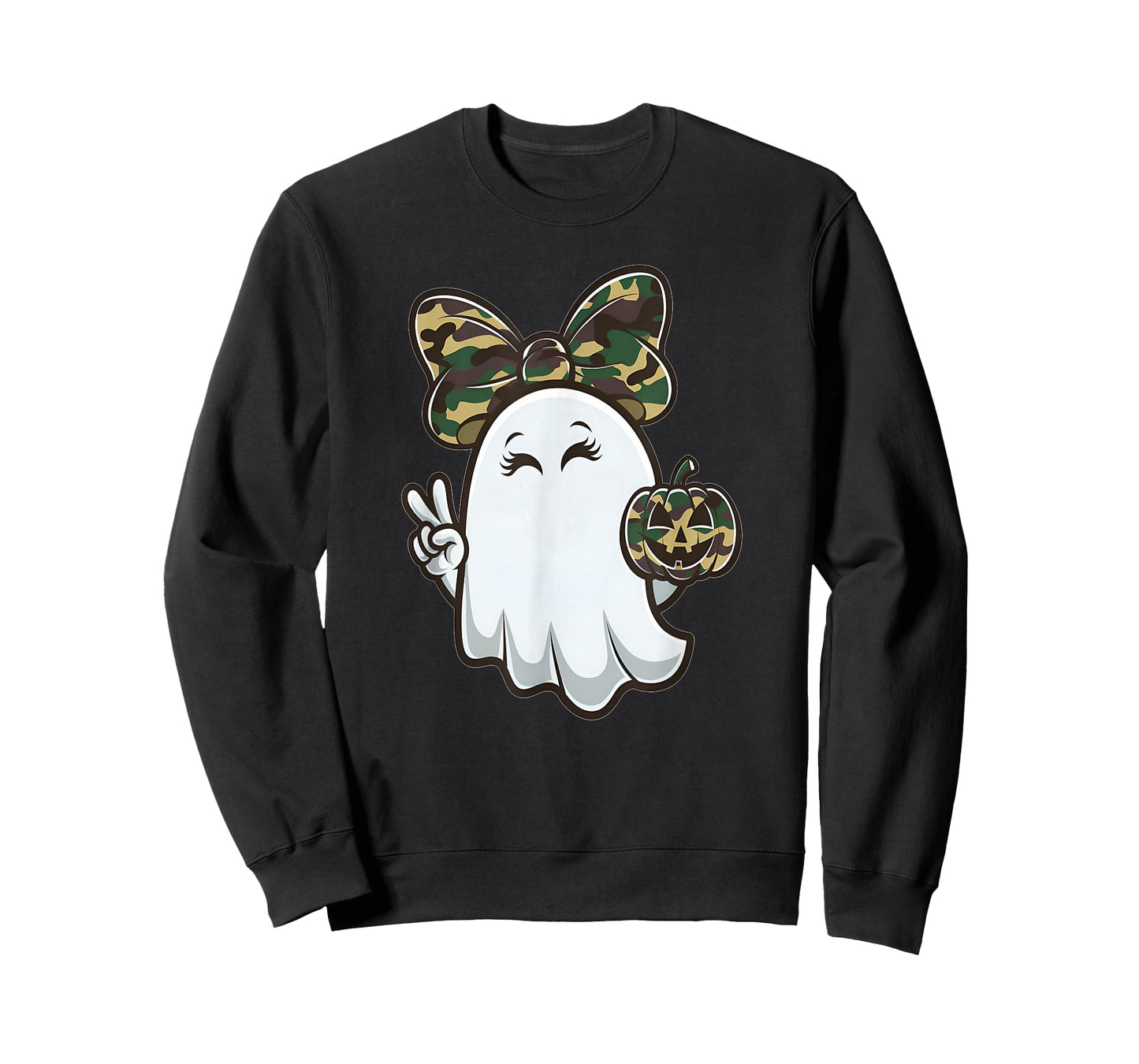 Funny Hello Hunting Season Halloween Camouflage Camo Ghost T-Shirt