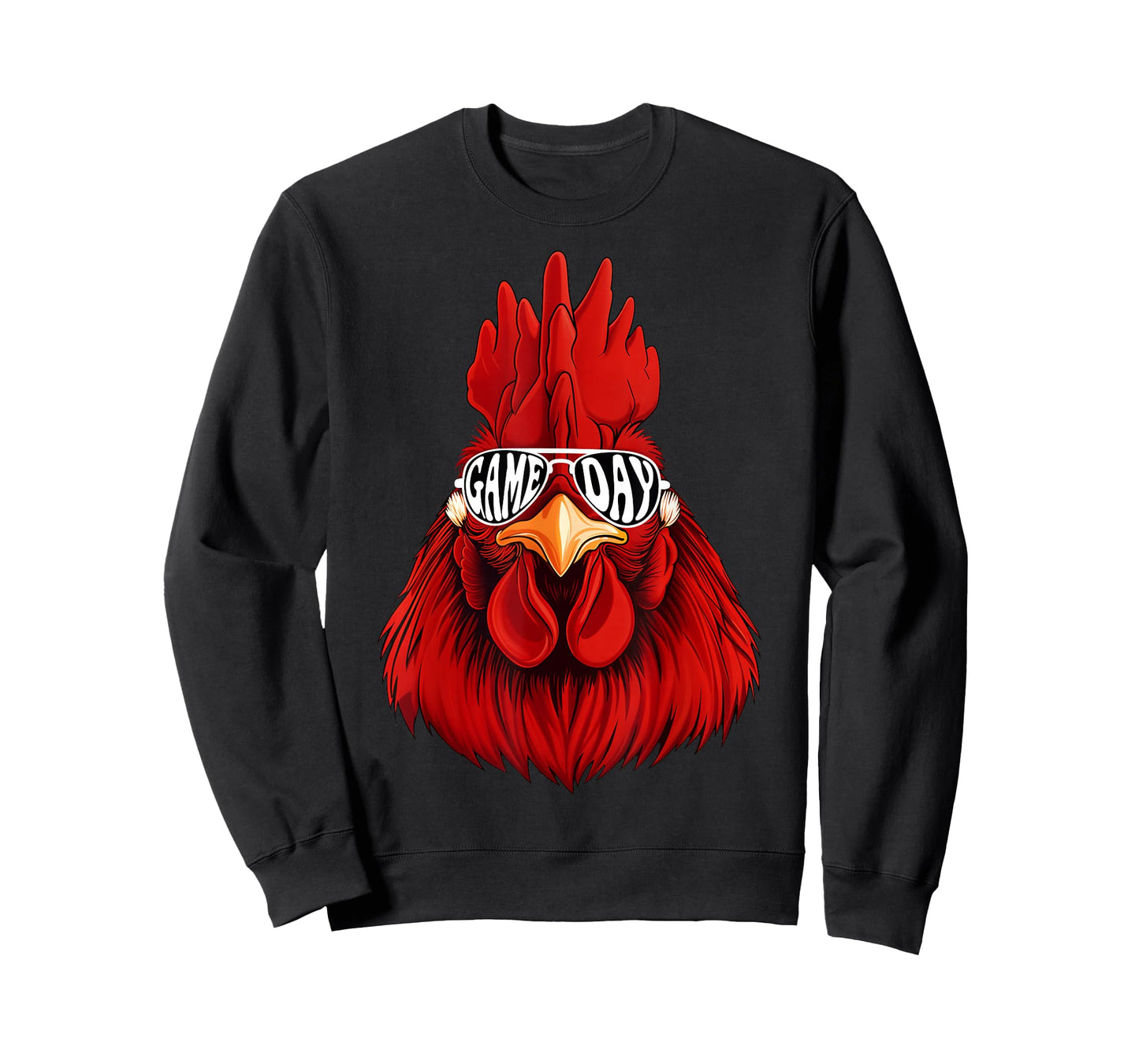 Vintage Rooster Wearing Sunglasses Retro Graphic Tee Rooster T-Shirt