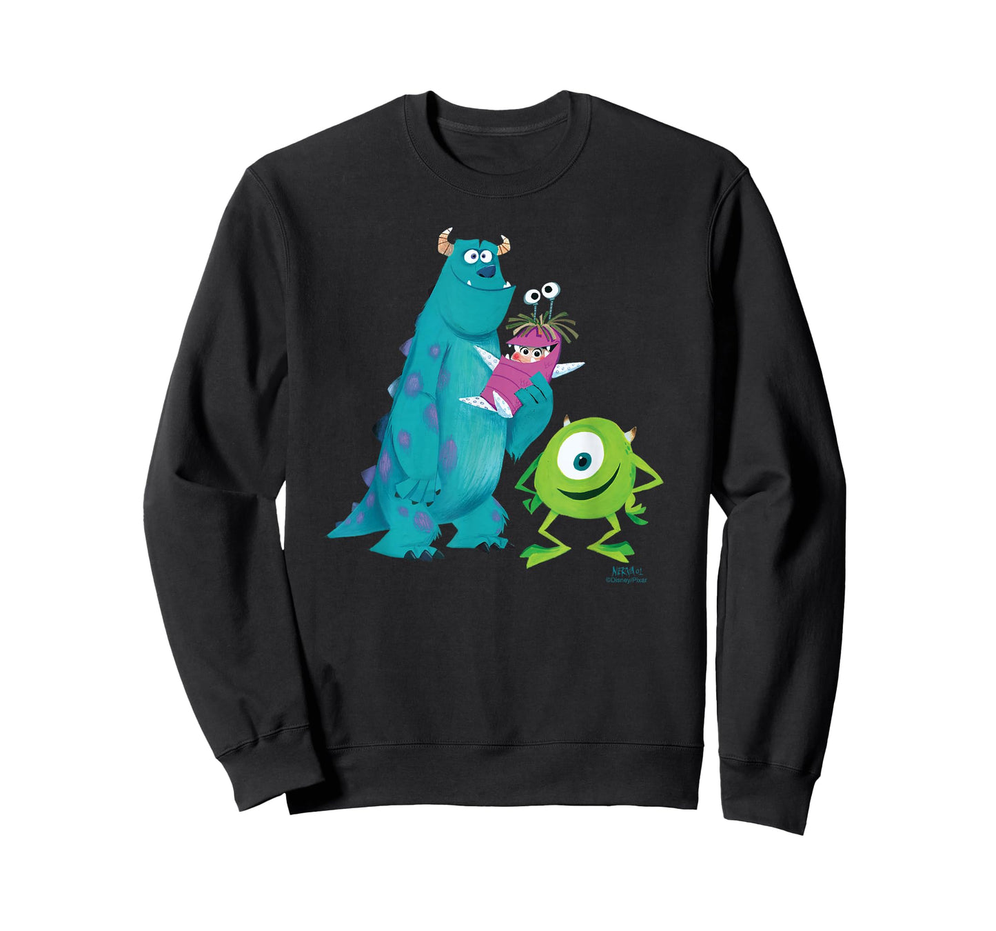 Disney & Pixar’s Monsters, Inc. Sulley Mike Boo Concept Art T-Shirt