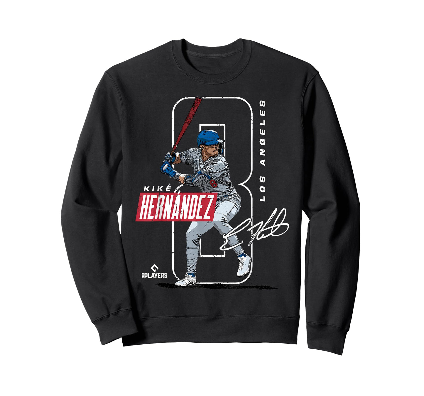 Kike Hernandez | Los Angeles D Baseball Players | MLBKH201M T-Shirt