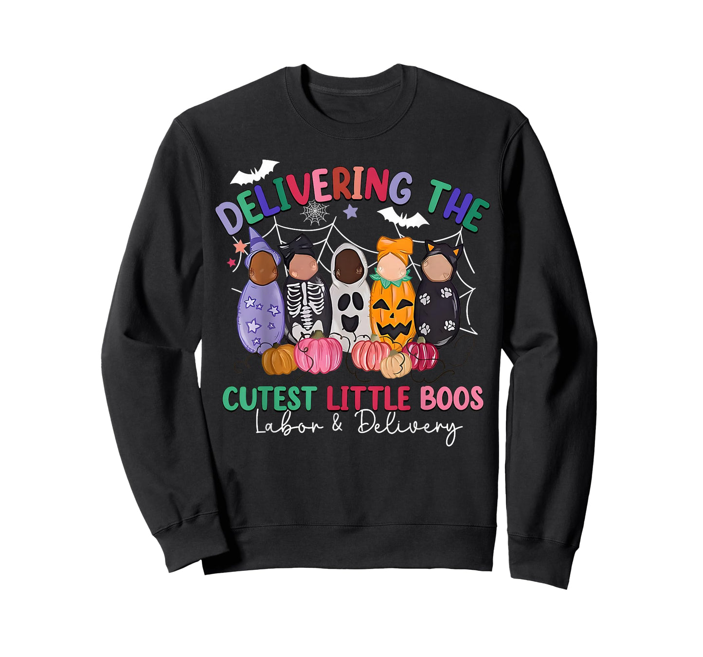 Delivering The Cutest Boos Labor & Delivery Halloween Nurse T-Shirt