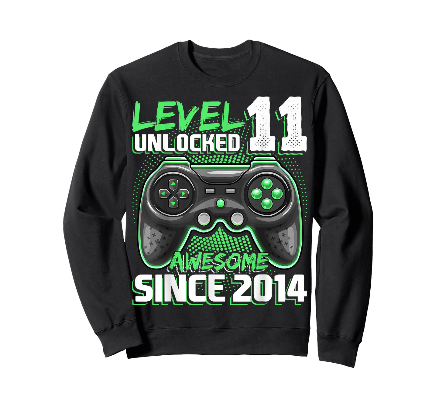 11th Birthday Boy Level 11 Gamer 11 Year Video Game Party T-Shirt
