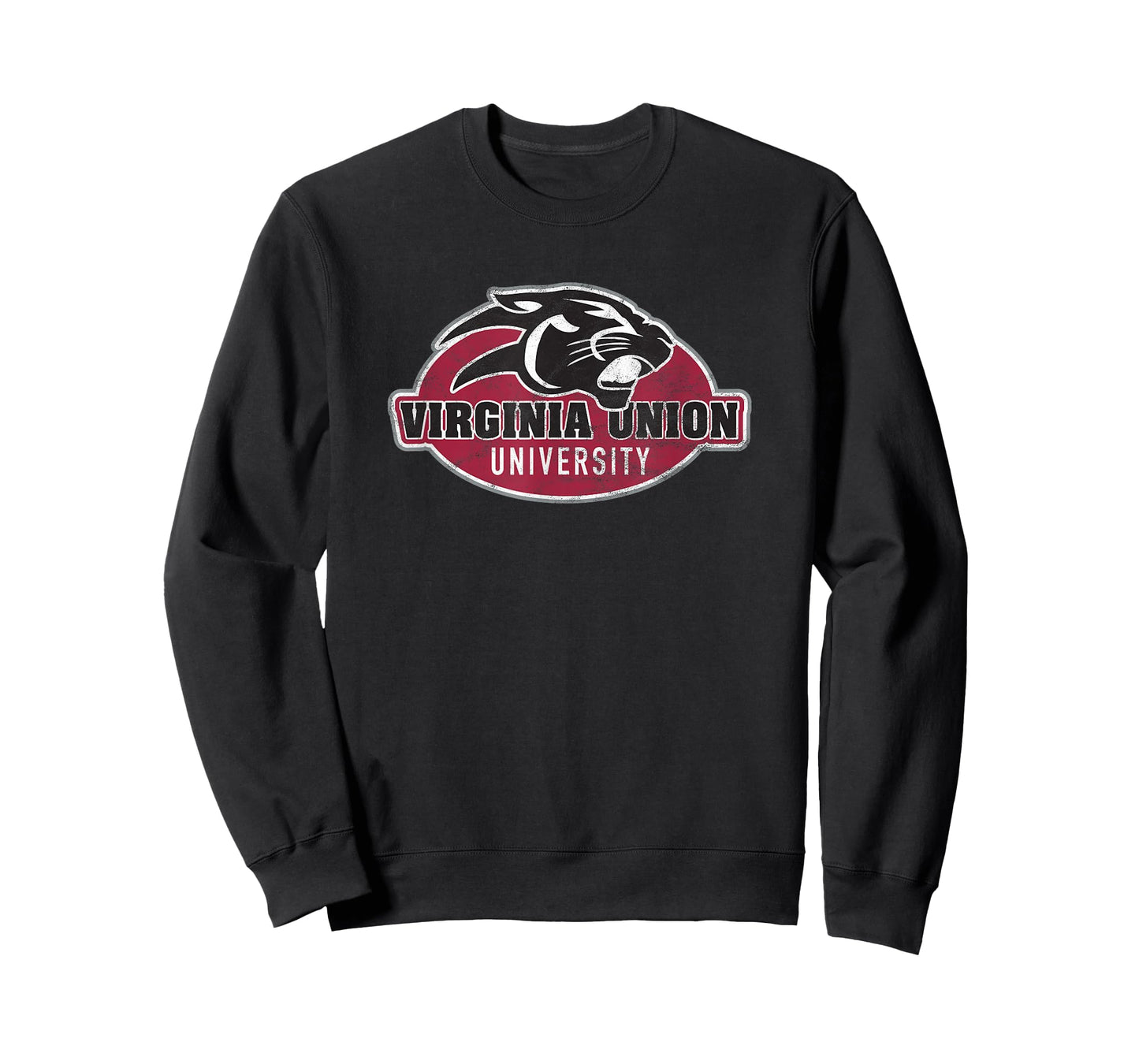 Virginia Union University Panthers Distressed Primary Logo T-Shirt