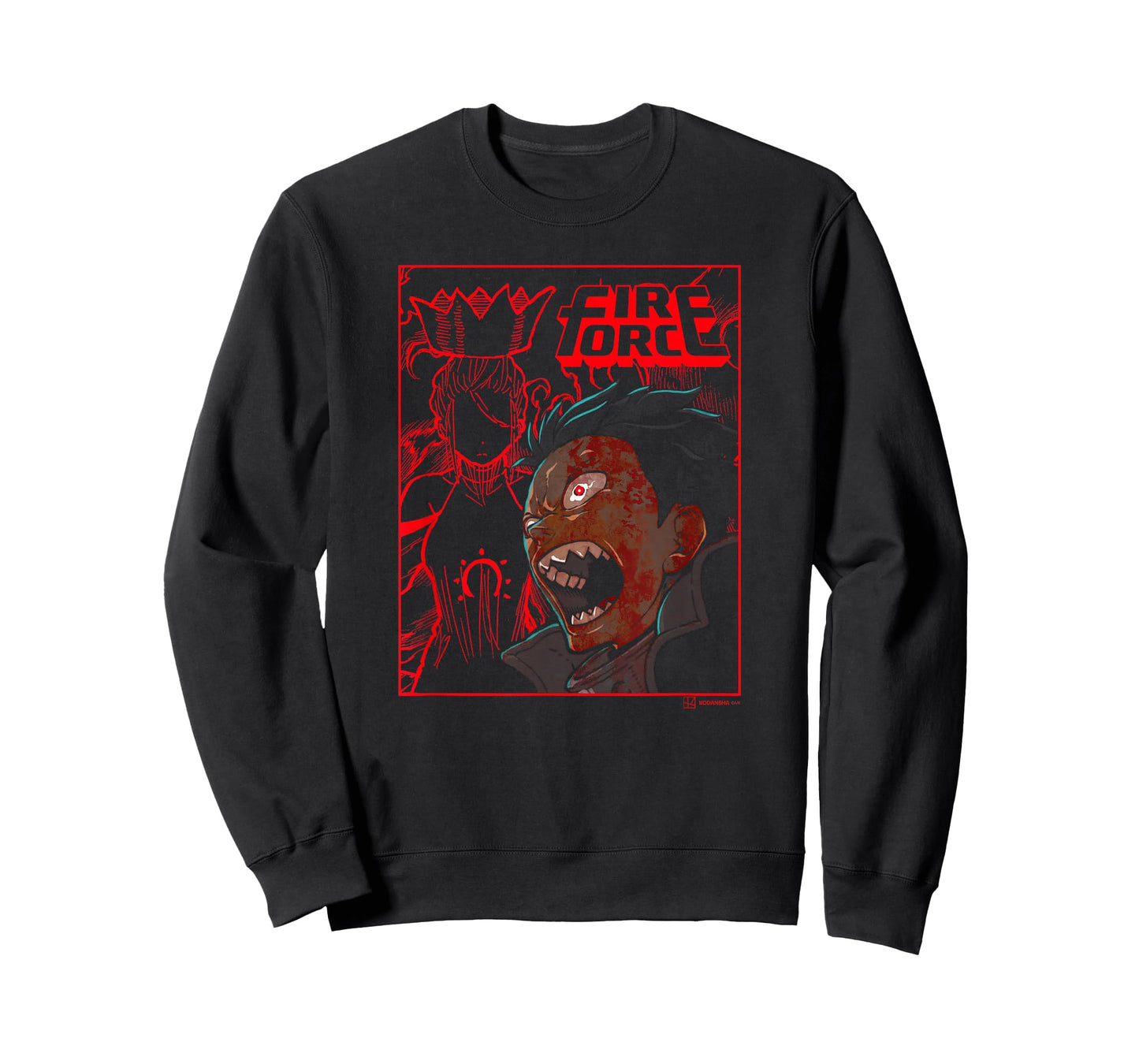Fire Force Shock Shinra Haumea Silhouette T-Shirt