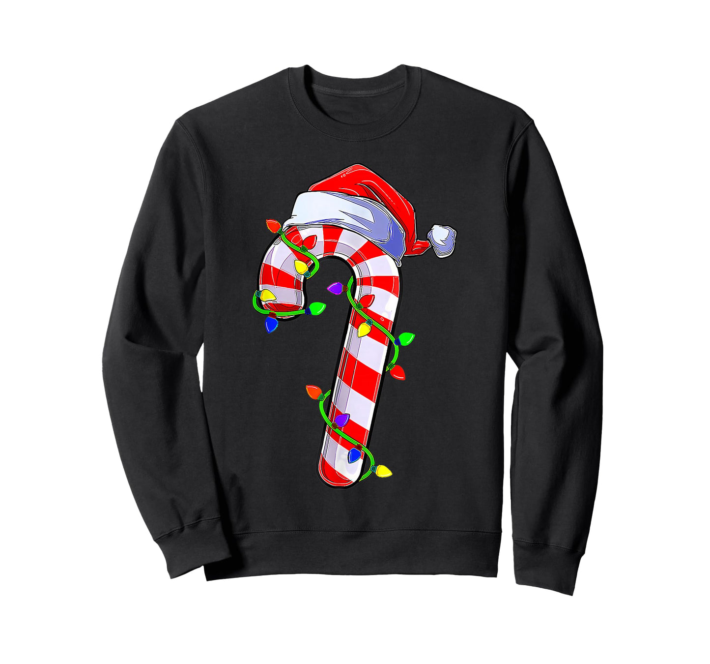 Candy Cane Crew Santa Christmas Kids Boys Girls Gifts T-Shirt