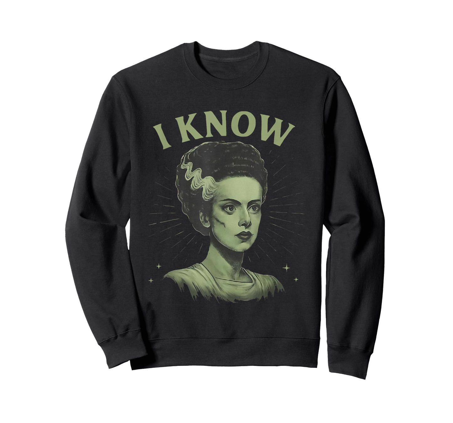 I Know Frankenstein Monster and Bride I Love You Couples T-Shirt