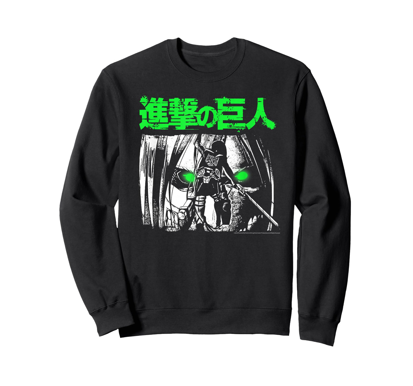 Attack on Titan Green Eyes Titan Anime T-Shirt