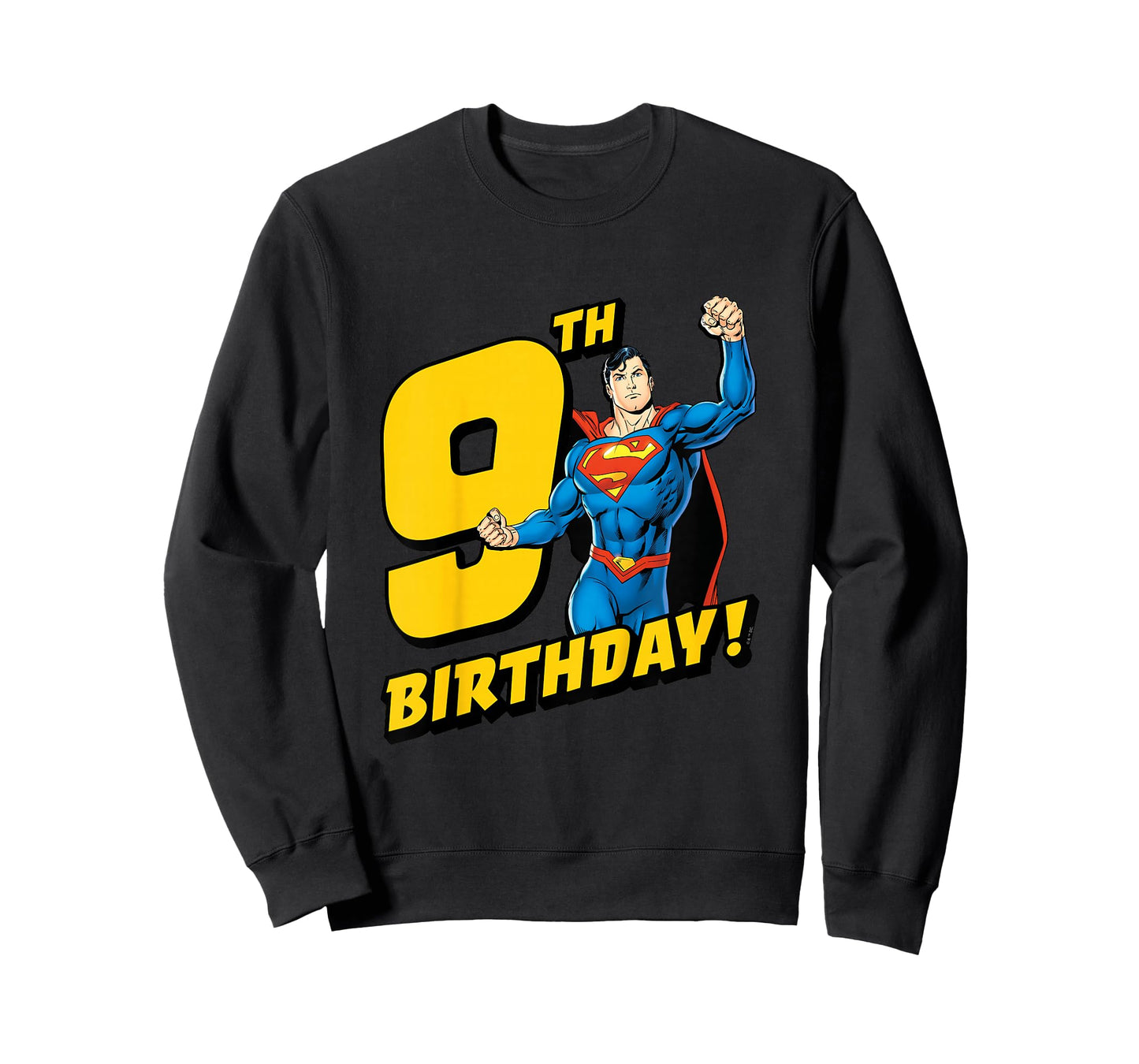 Kids Superman 9th Birthday T-Shirt
