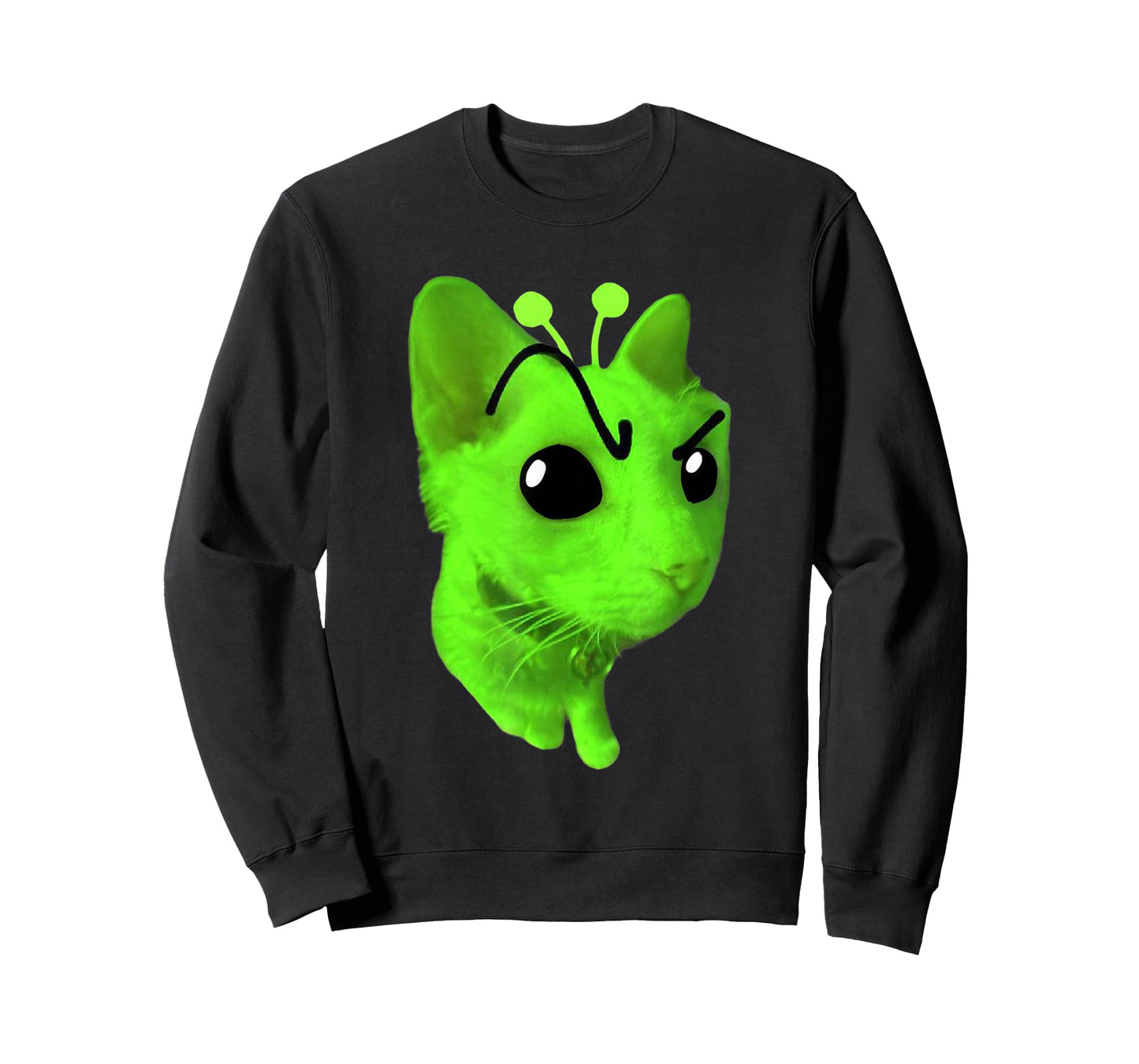 Gnarp Cat Silly Alien Cat Meme Brainrot Funny Meme Gen Z T-Shirt