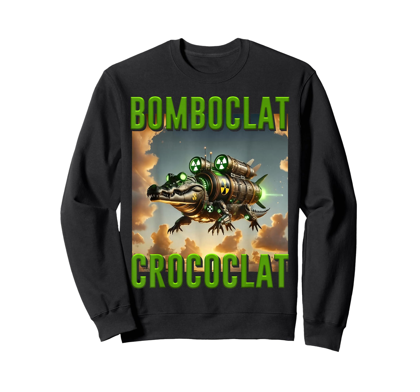 Italian Brainrot Character Bomboclat Crococlat Kids Boy Meme T-Shirt