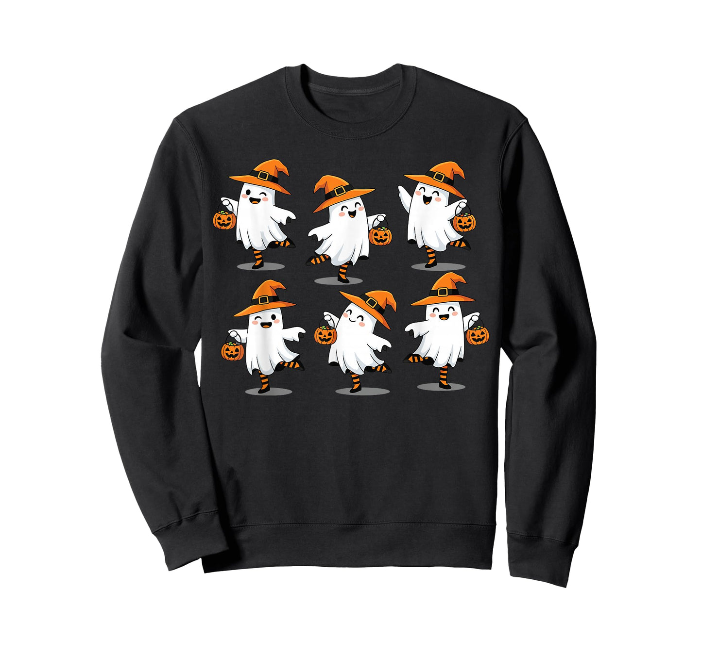 Halloween Ballet Ghost Ballet Dancer Spooky Dance Teacher T-Shirt