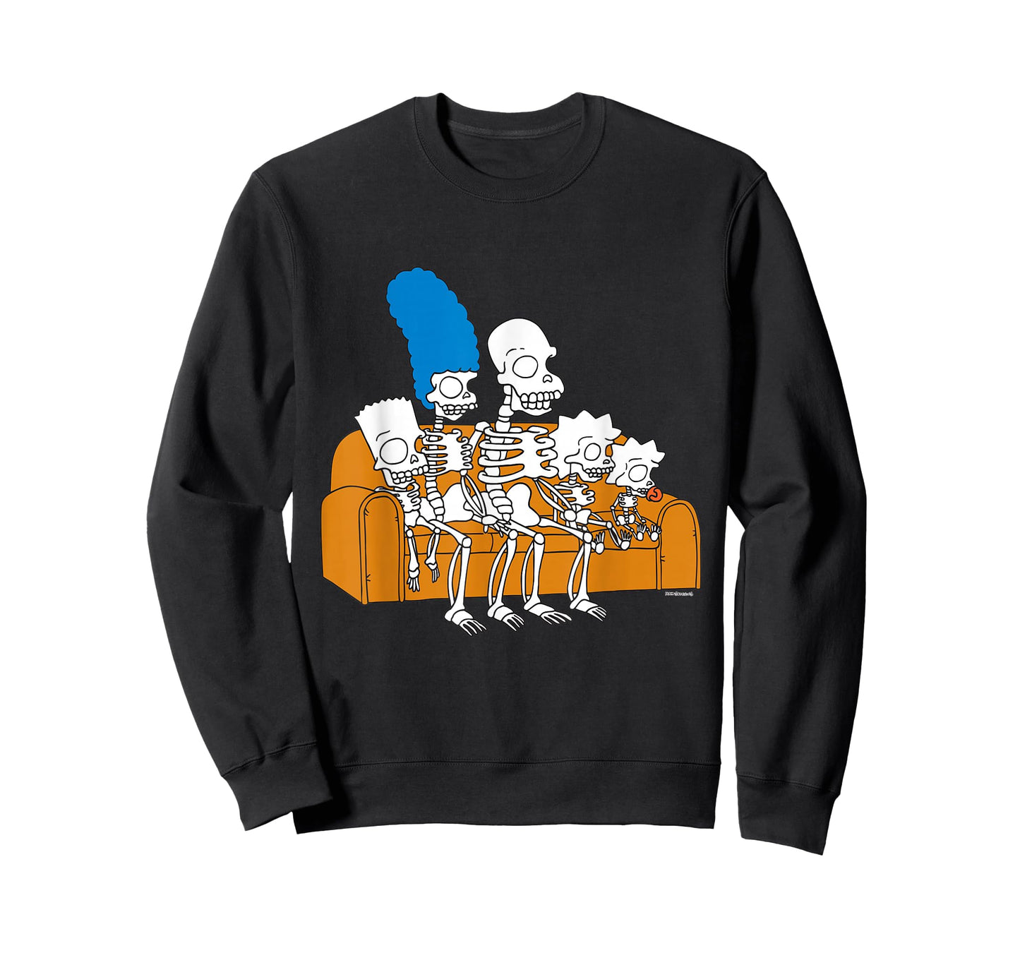 The Simpsons Skeletons Treehouse of Horror Couch Gag T-Shirt