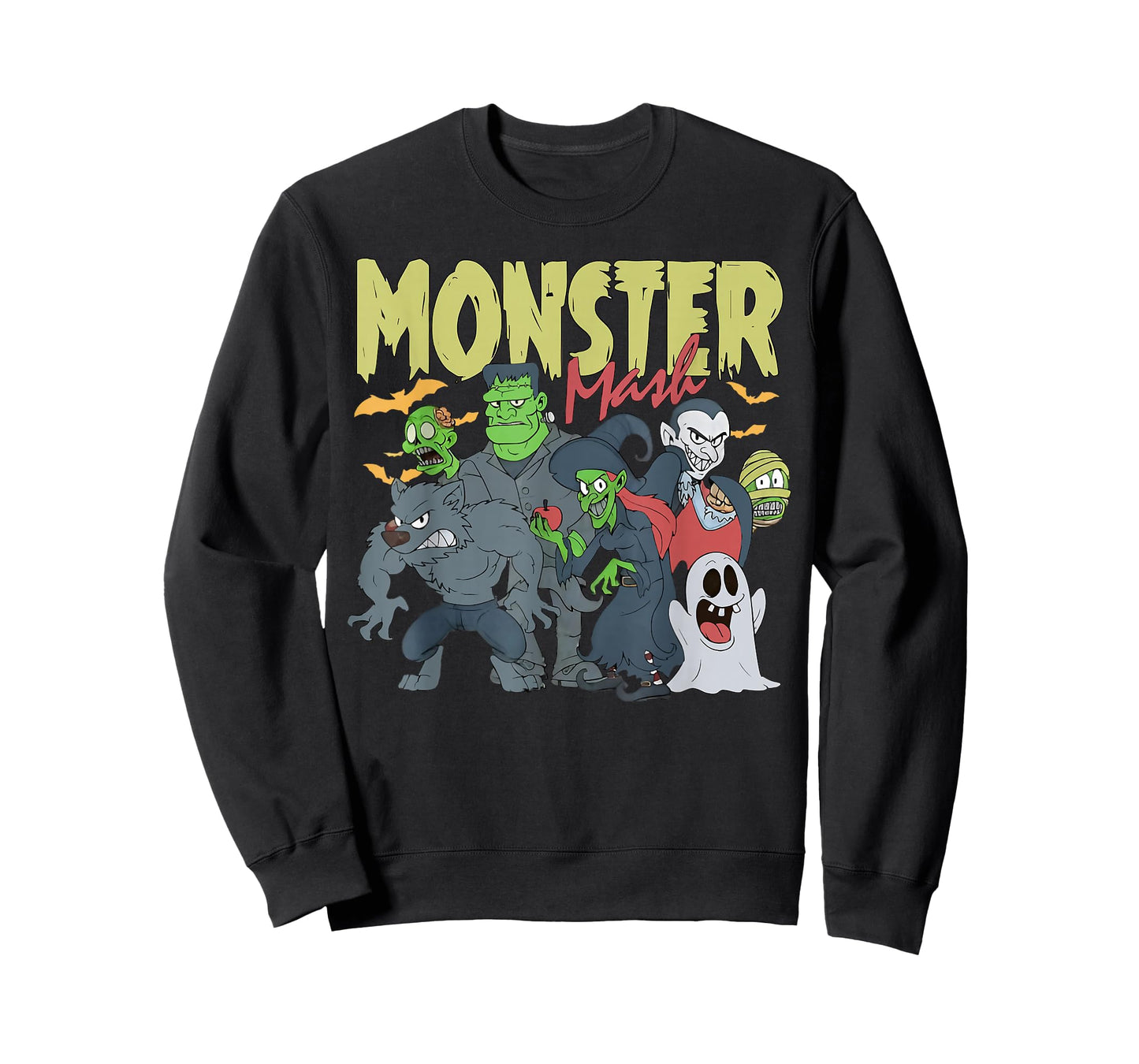 Monster Mash Funny Halloween Spooky Season Trick Or Treat T-Shirt